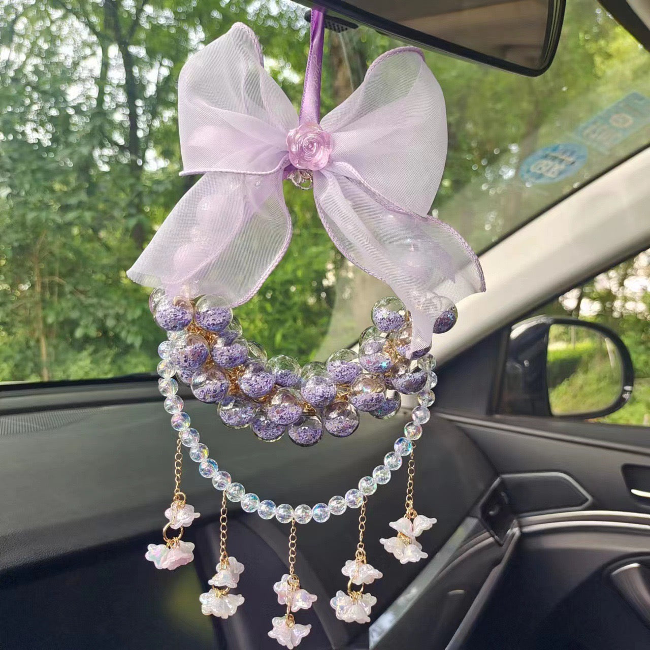 Crystal colorful Car accessories