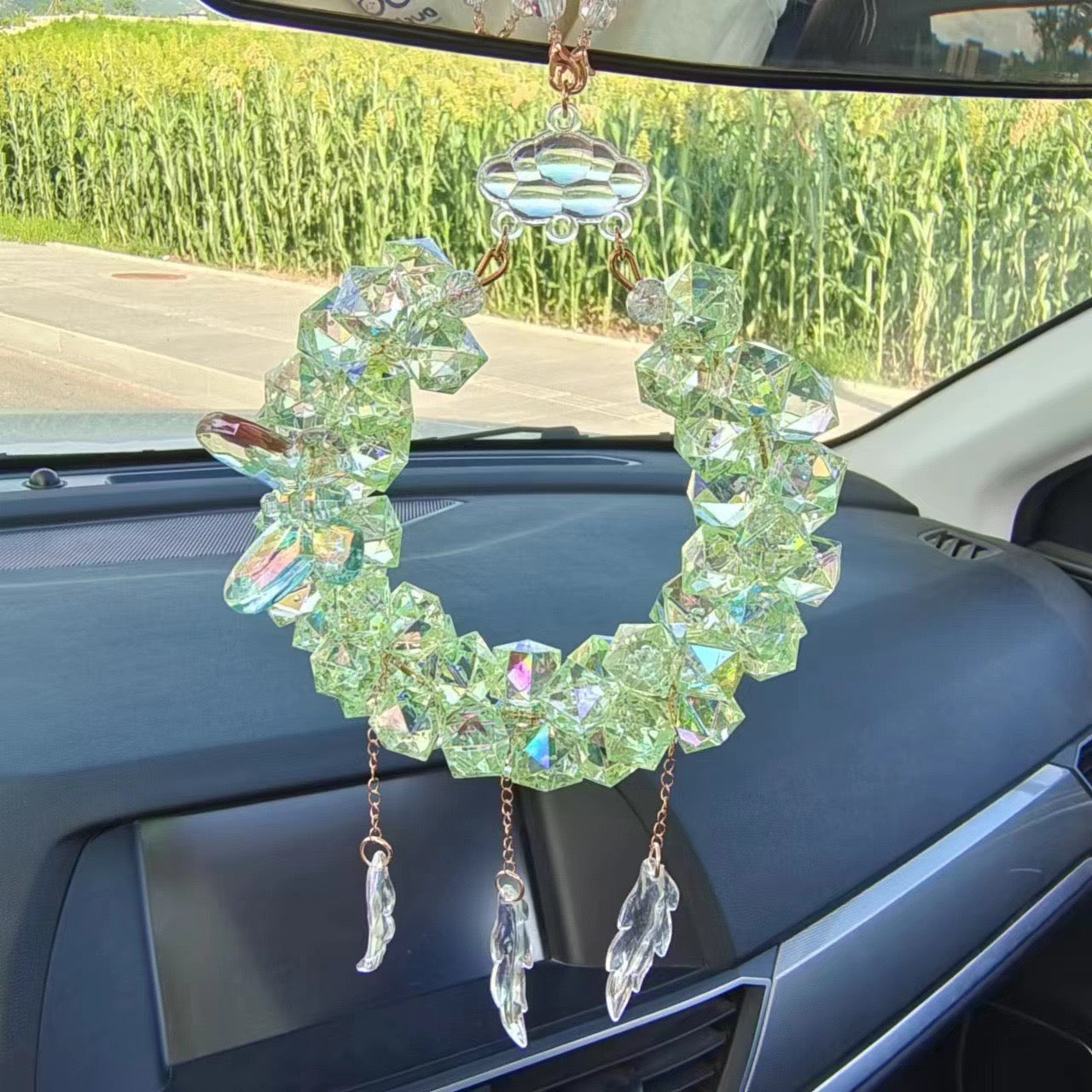 Crystal colorful Car accessories